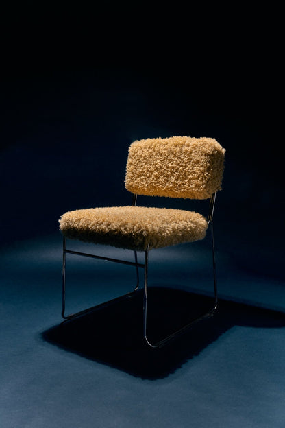 Endless dining chair: poodle, golden von HKliving