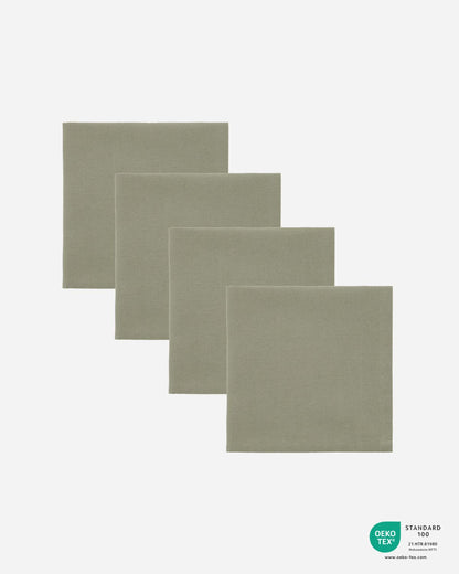 Servietten Real Olivegrün 4er-Set