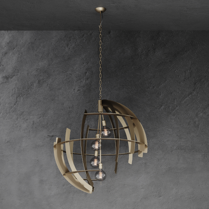 2401 - Terra Pendelleuchte rund Ø100 cm
