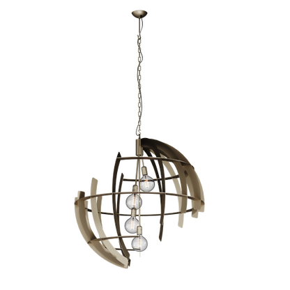 2401 - Terra Pendelleuchte rund Ø100 cm