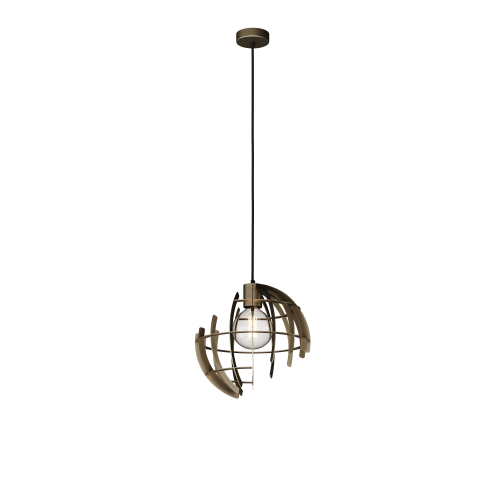 2402 - Terra Pendelleuchte rund Ø35 cm