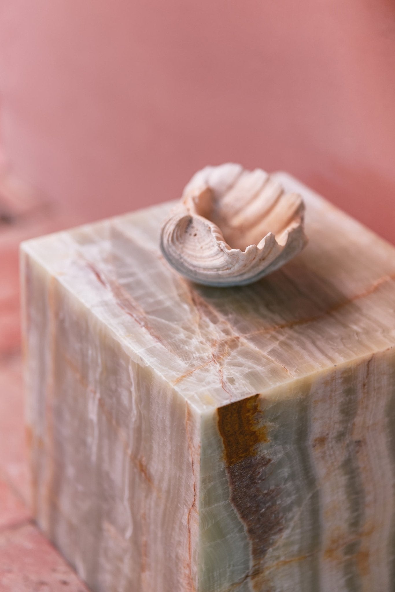 Onyx - Marble - Block - Tisch von HKliving