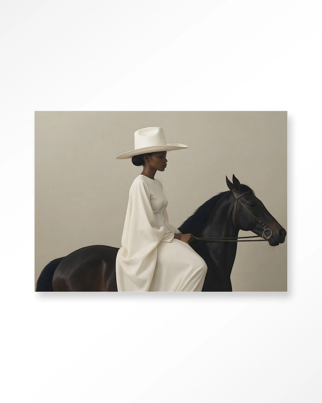 Wandbild Beige Rider