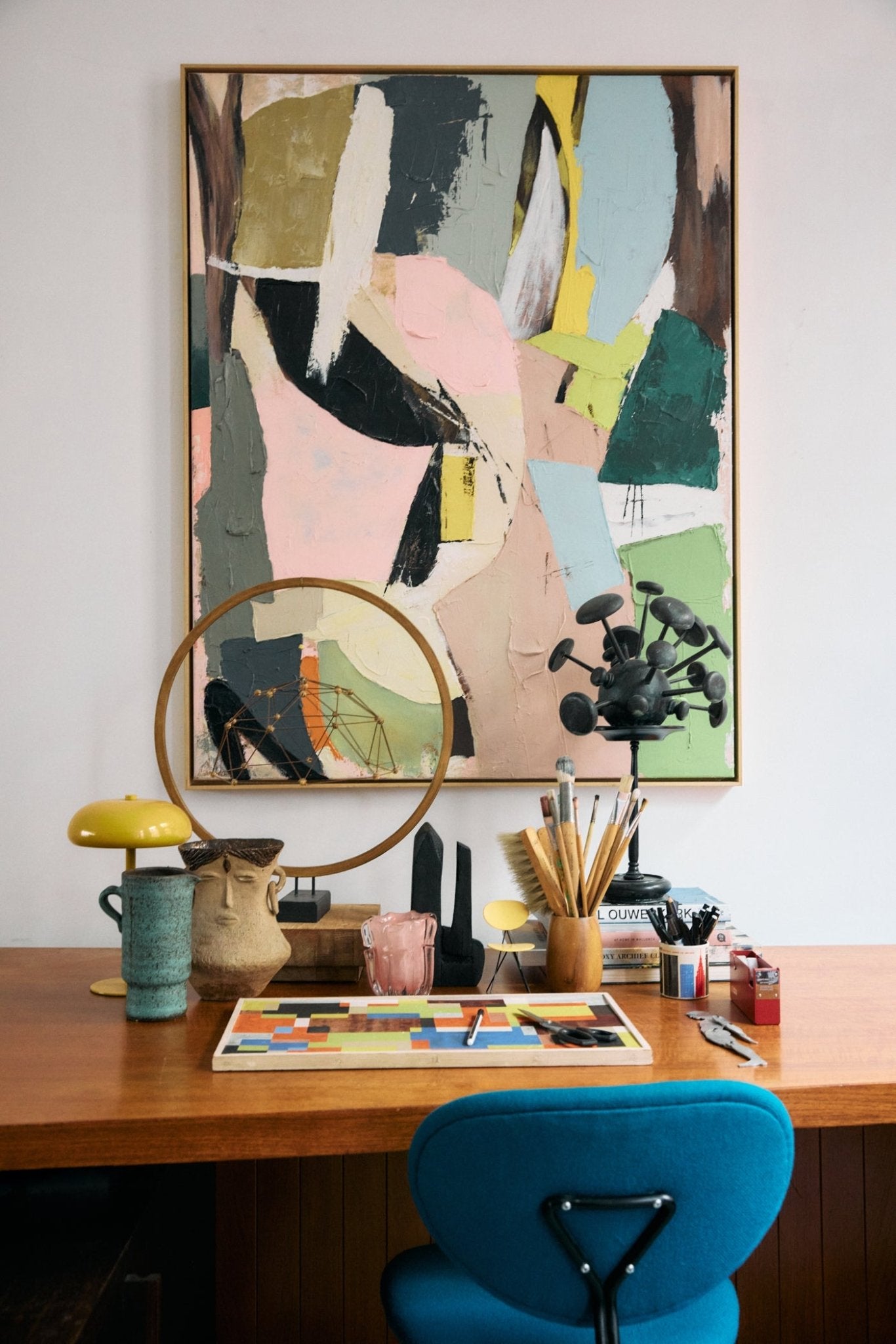 Wandbild Framed artwork "Colour Cult" von HKliving