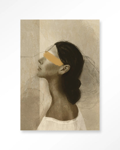 Wandbild She thinks of you