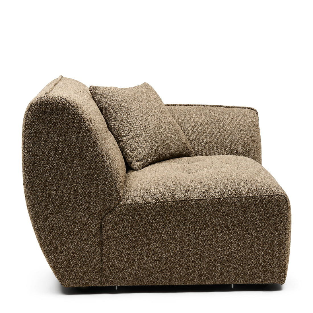 Sofa Lugano Peluche Bouclé Classic Brown