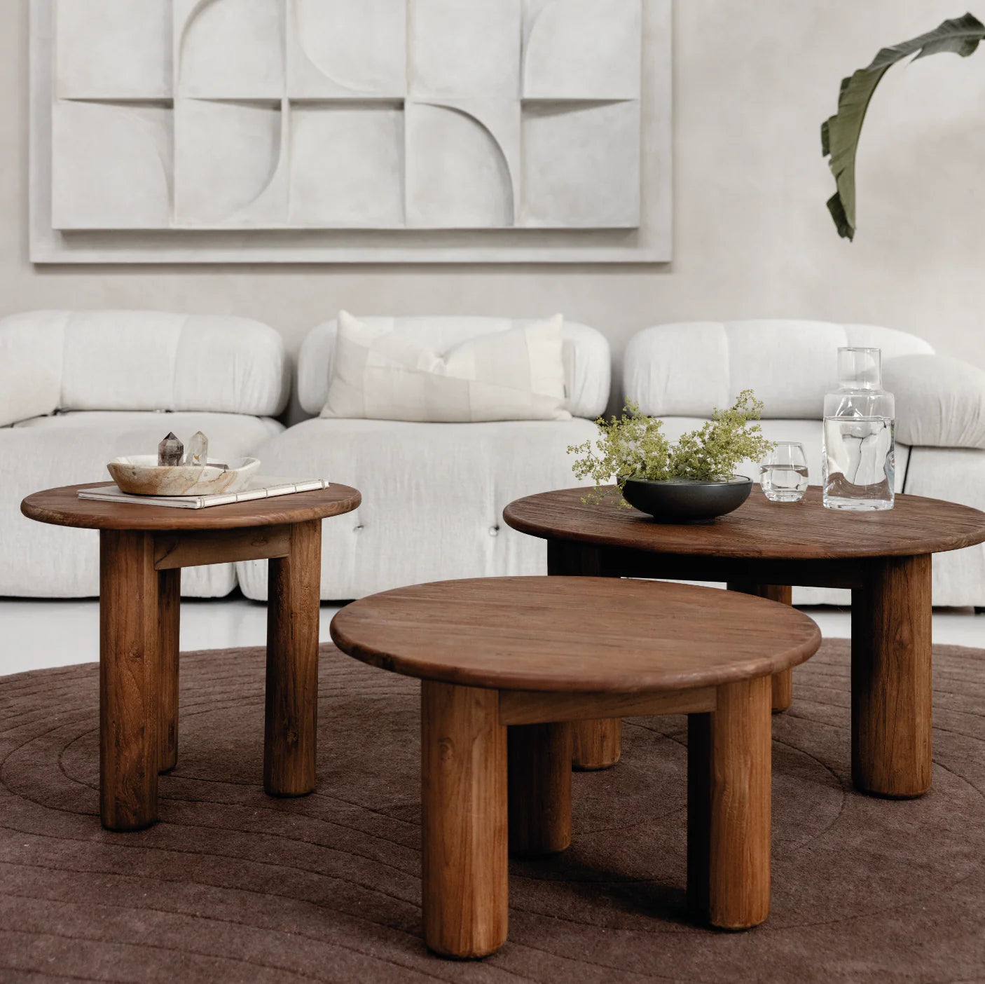 Couchtisch-Set Dino, Set von 3