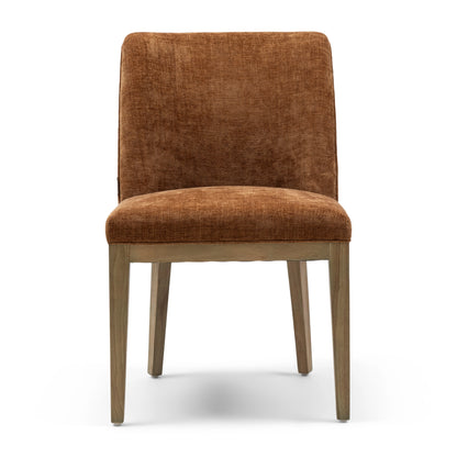 Riviera Maison Esszimmerstuhl Whistler – ohne Armlehnen Maroon Brown von Rivièra Maison