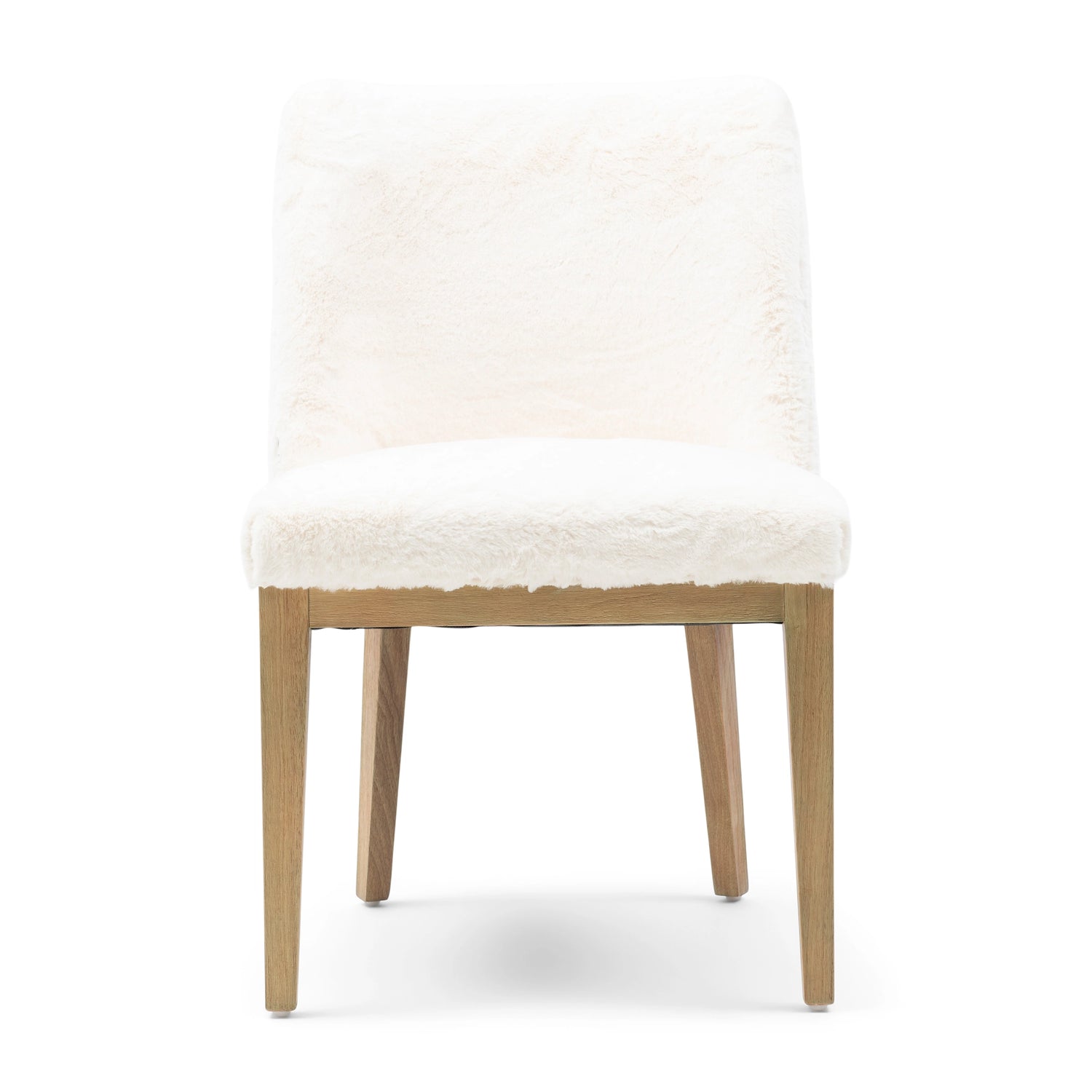 Riviera Maison Esszimmerstuhl Whistler – ohne Armlehnen DC Faux Fur Snow von Rivièra Maison