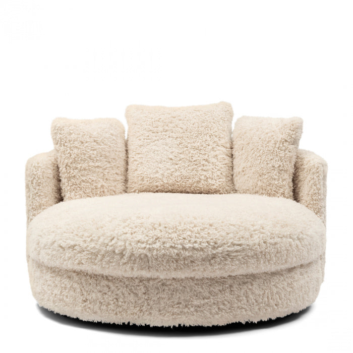 Daybed Carmin, White Lion