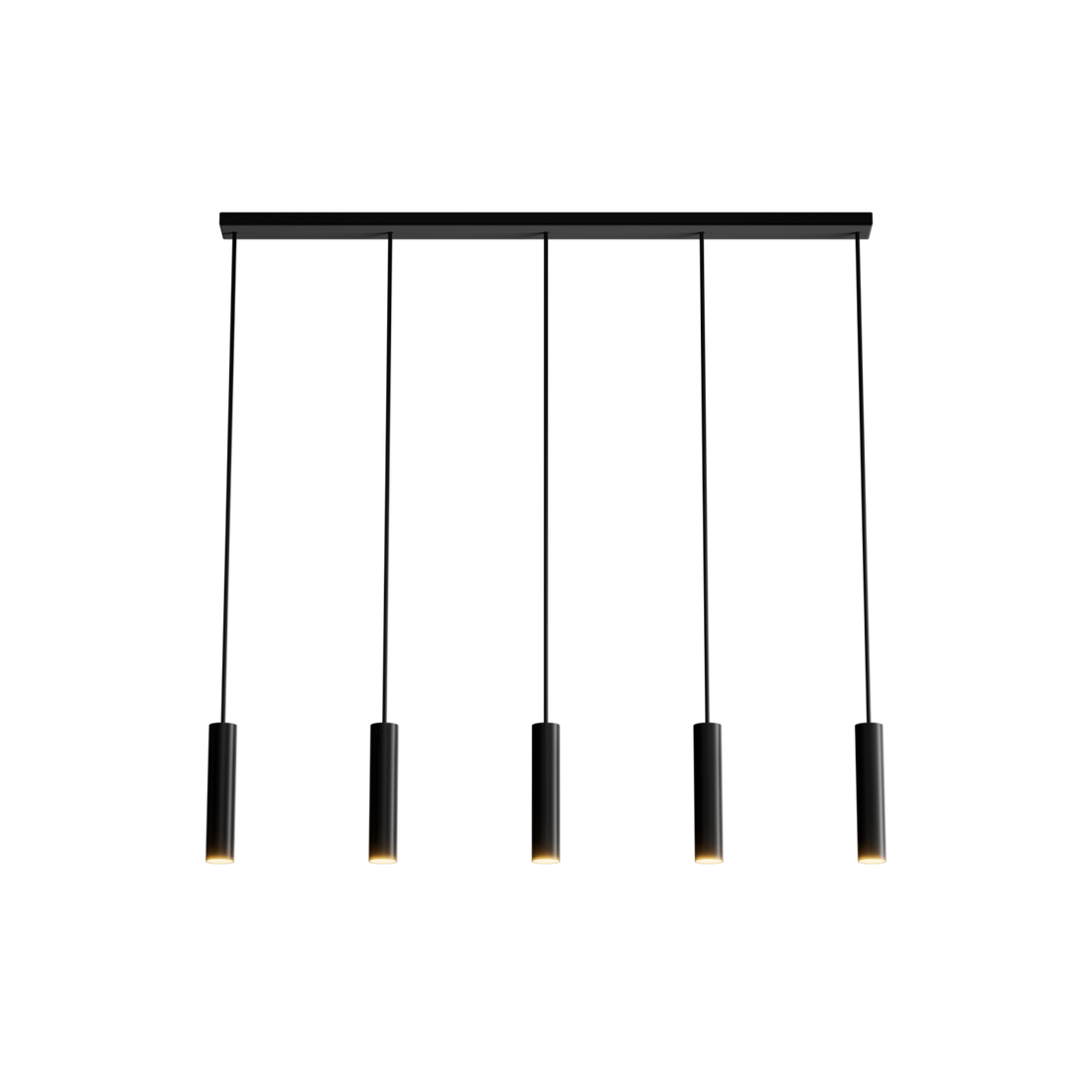 Salerno Pendelleuchte gerade 120cm - 5 Lichter