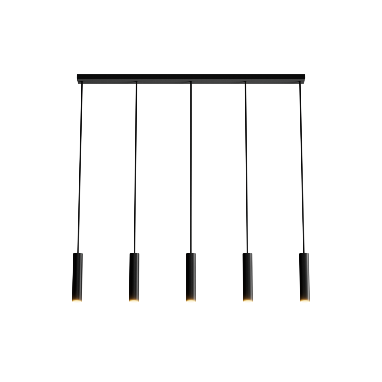 Salerno Pendelleuchte gerade 120cm - 5 Lichter