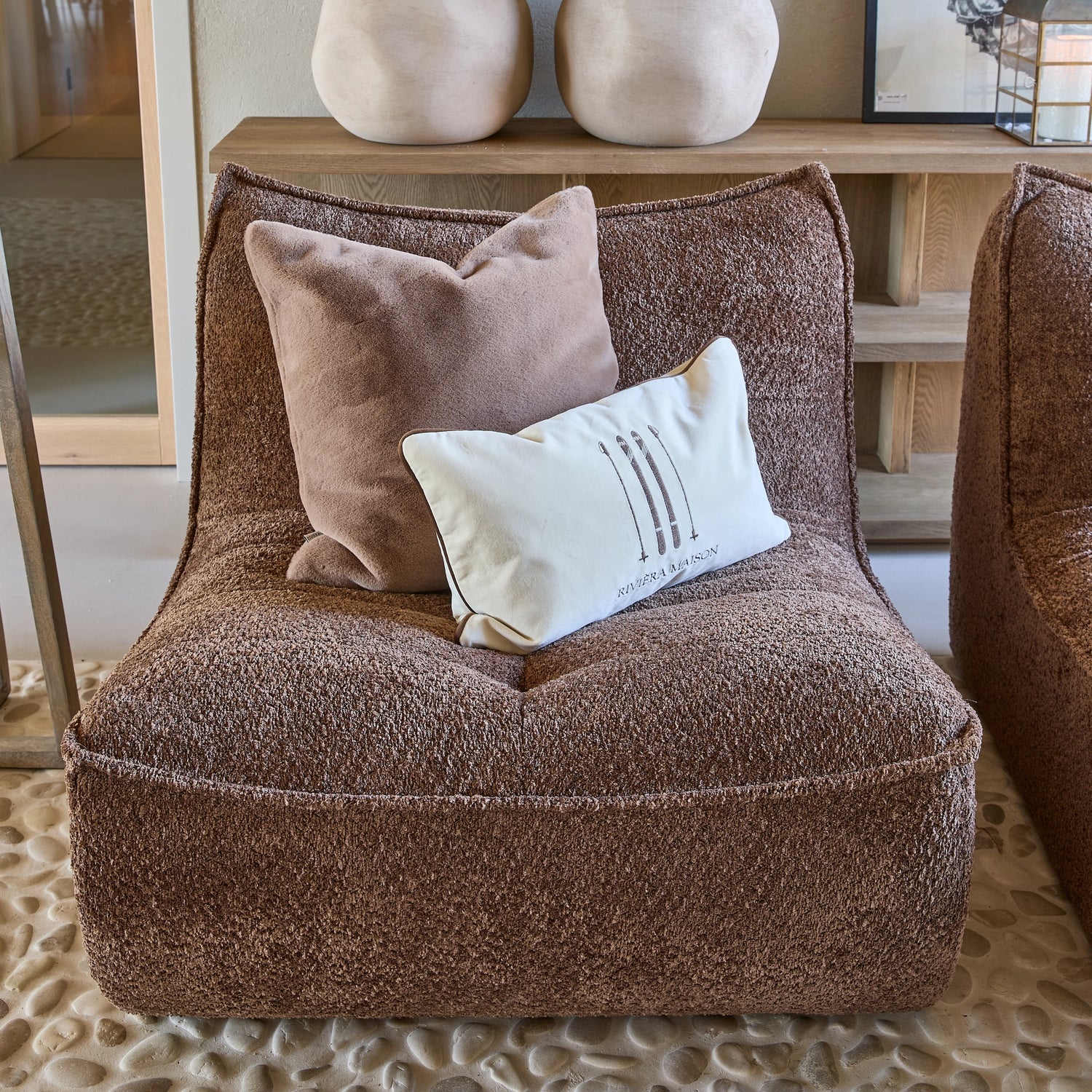 Sessel Accent Umber Brown von Rivièra Maison
