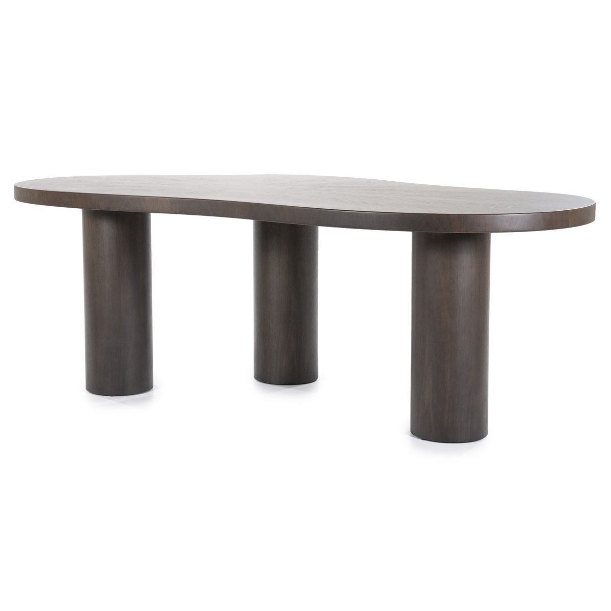Esstisch BOBBIE organisch 215 x 110 cm Wallnuss