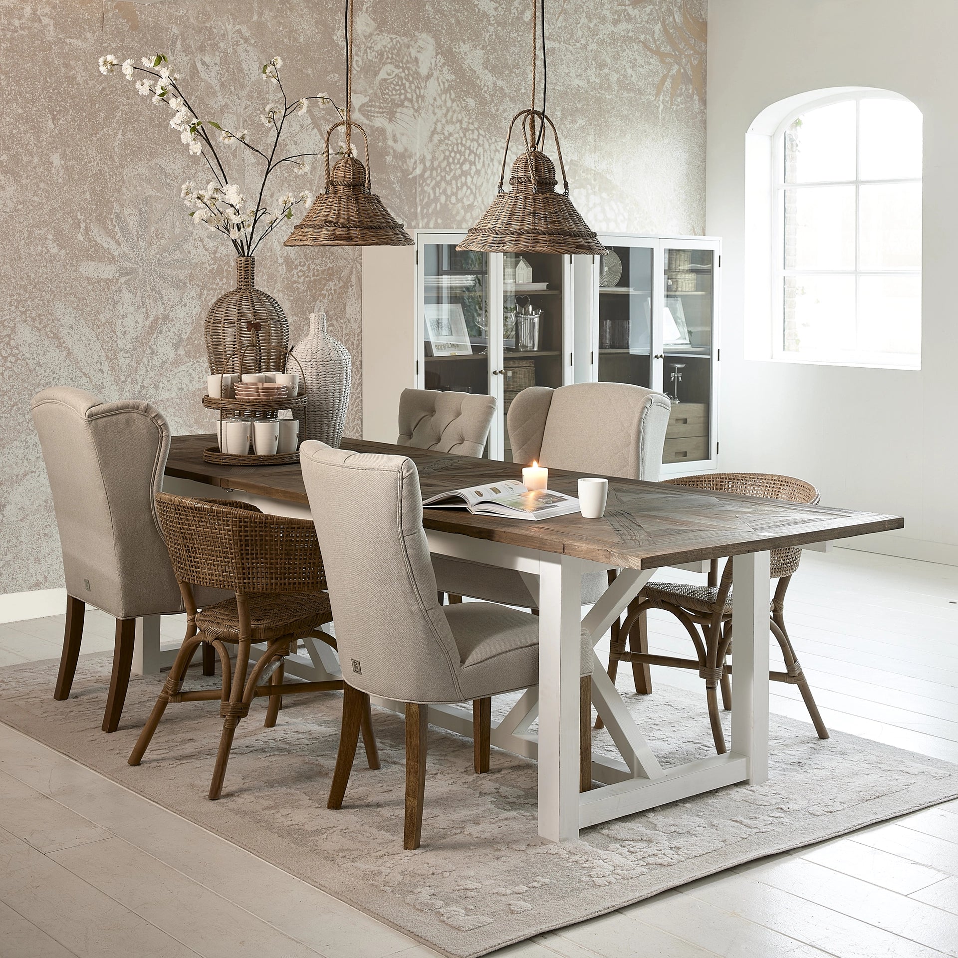 Chateau Chassigny Dining Table Ext. 230/300x100 von Rivièra Maison