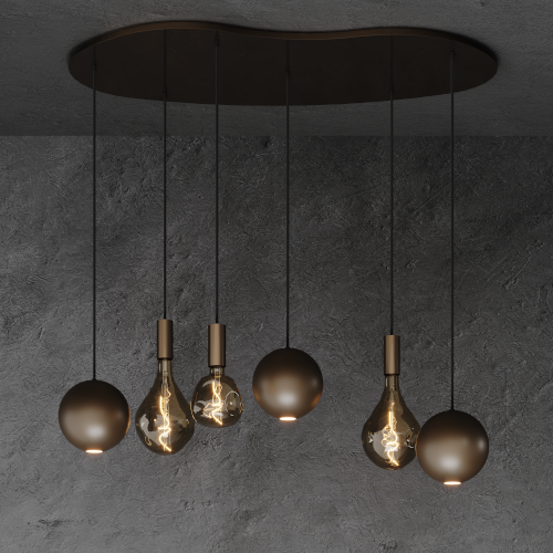 4510 - Gerace Pendelleuchte organisch klein
