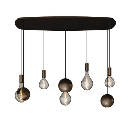 4520 - Gerace Pendelleuchte Dänisch oval groß