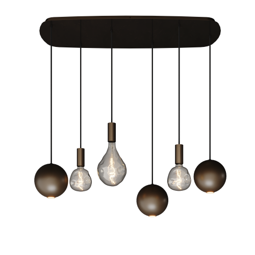 4530 - Gerace Pendelleuchte Dänisch oval klein