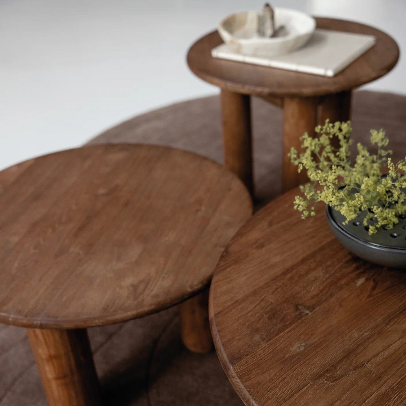 Couchtisch-Set Dino, Set von 3