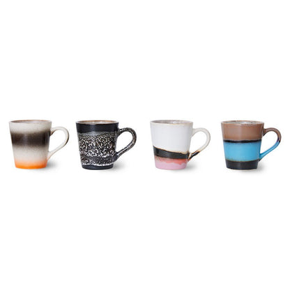 4er-Set Espressotassen Funky - HKliving