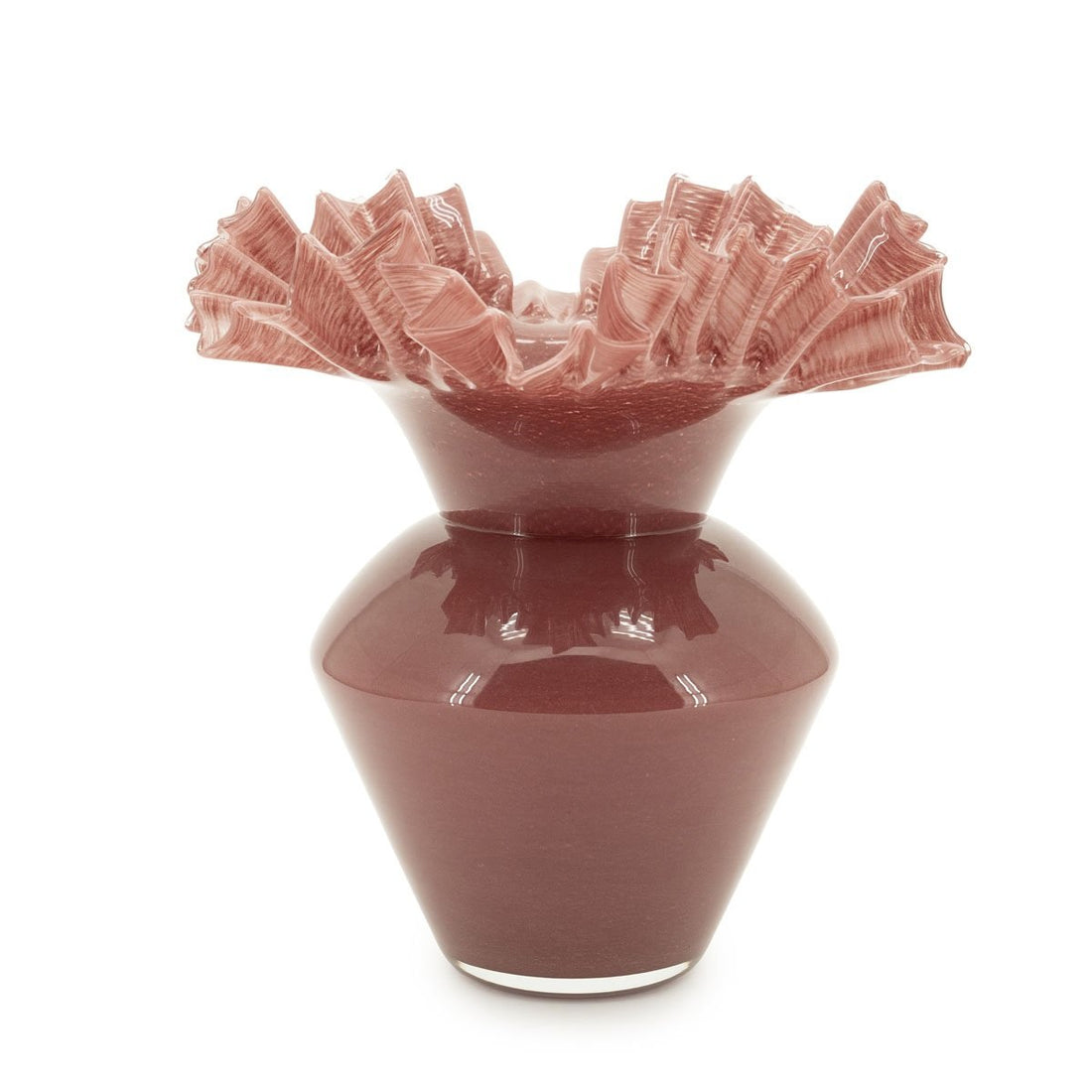 Vase Bae, burgunder