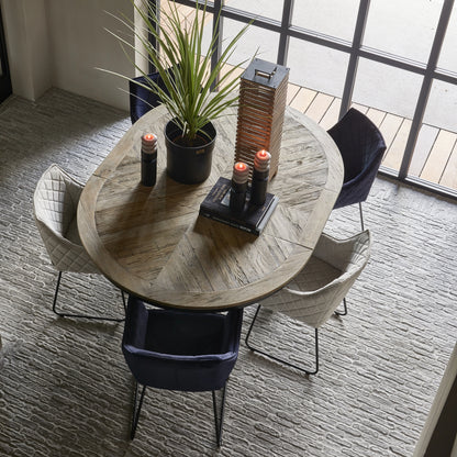 Le Marais DT Ext D140/190x140 Black von Rivièra Maison
