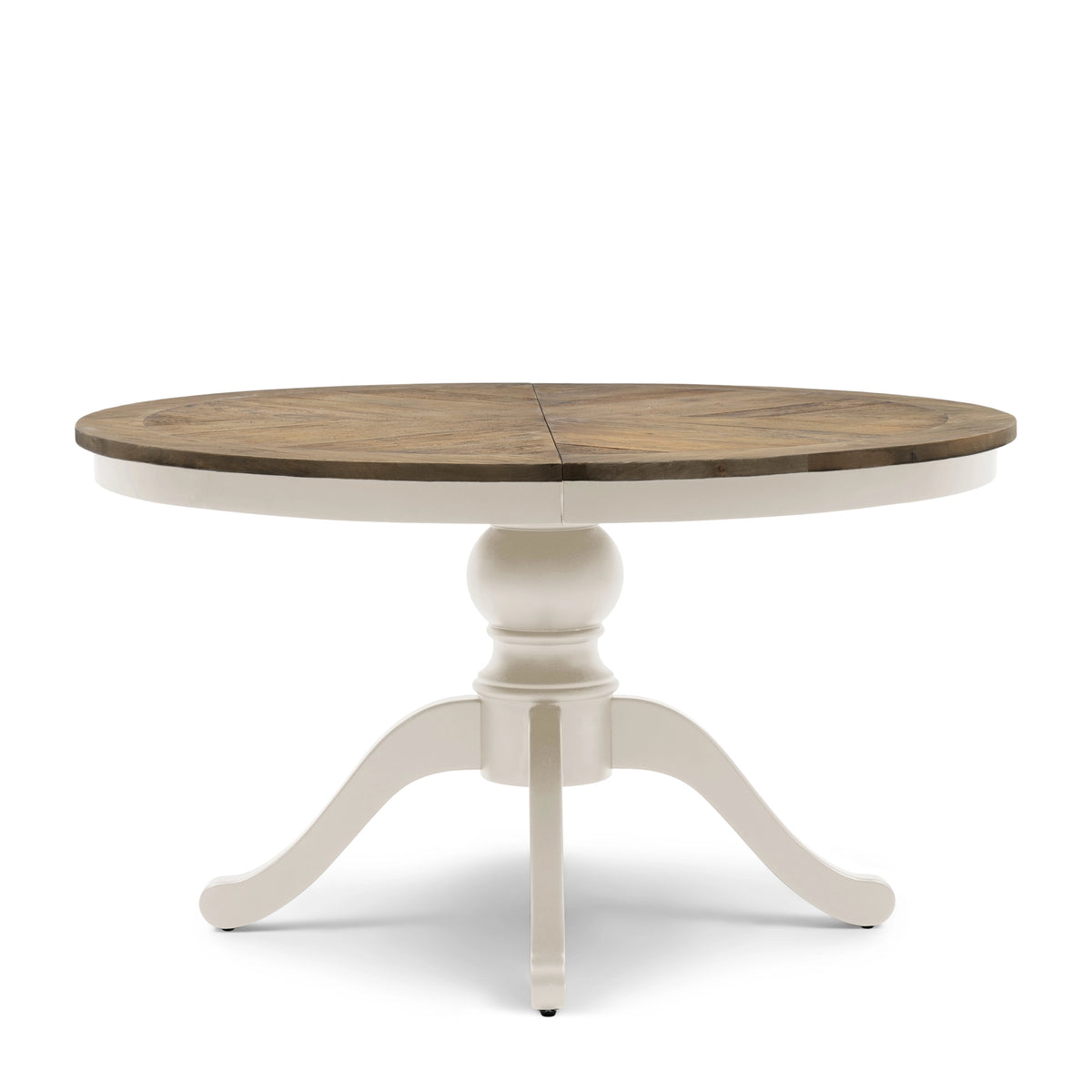 Le Marais Dining Table Ext. D190/140x140, White von Rivièra Maison