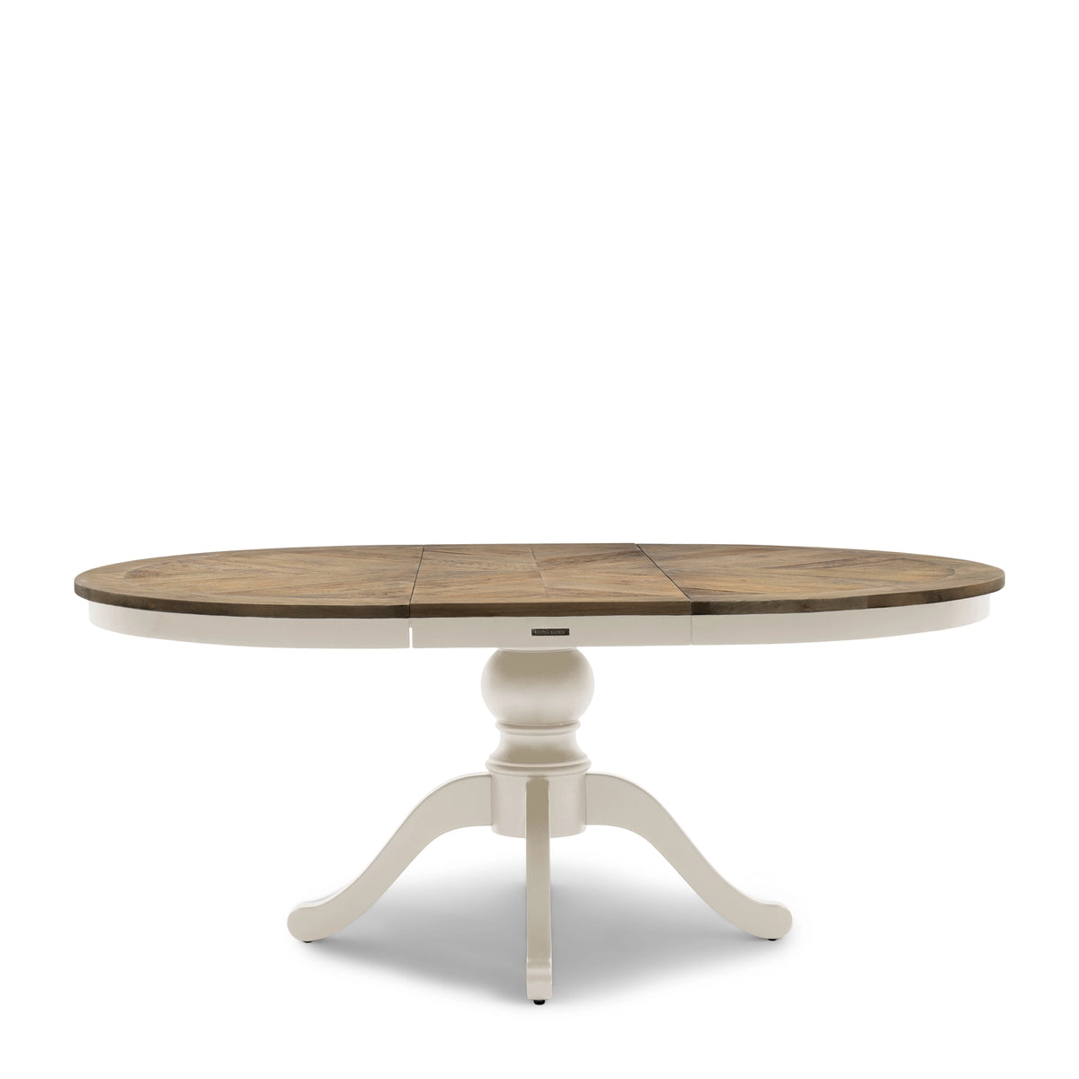 Le Marais Dining Table Ext. D190/140x140, White von Rivièra Maison