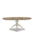 Le Marais Dining Table Ext. D190/140x140, White von Rivièra Maison