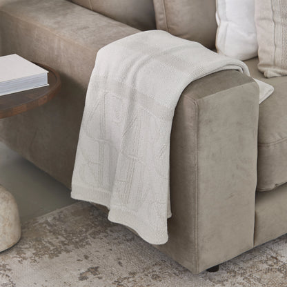 Hannah Jacquard Throw 180x130cm von Rivièra Maison