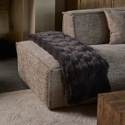 Elias Faux Fur Throw 180x130cm von Rivièra Maison
