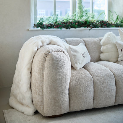 Romolo Faux Fur Throw 180x130cm von Rivièra Maison