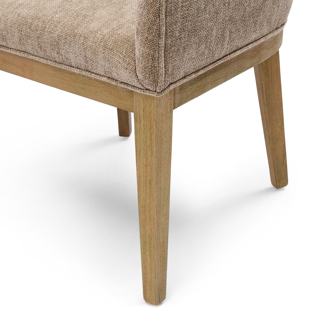 Riviera Maison Esszimmerstuhl Whistler – Armlehnenstuhl Warm Mushroom