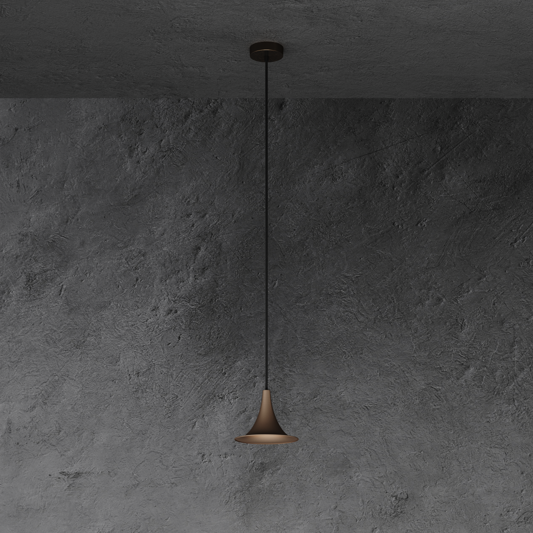 6760 - Arezzo Pendelleuchte Platinum 1 Licht