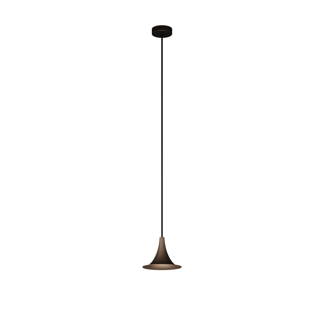 6760 - Arezzo Pendelleuchte Platinum 1 Licht
