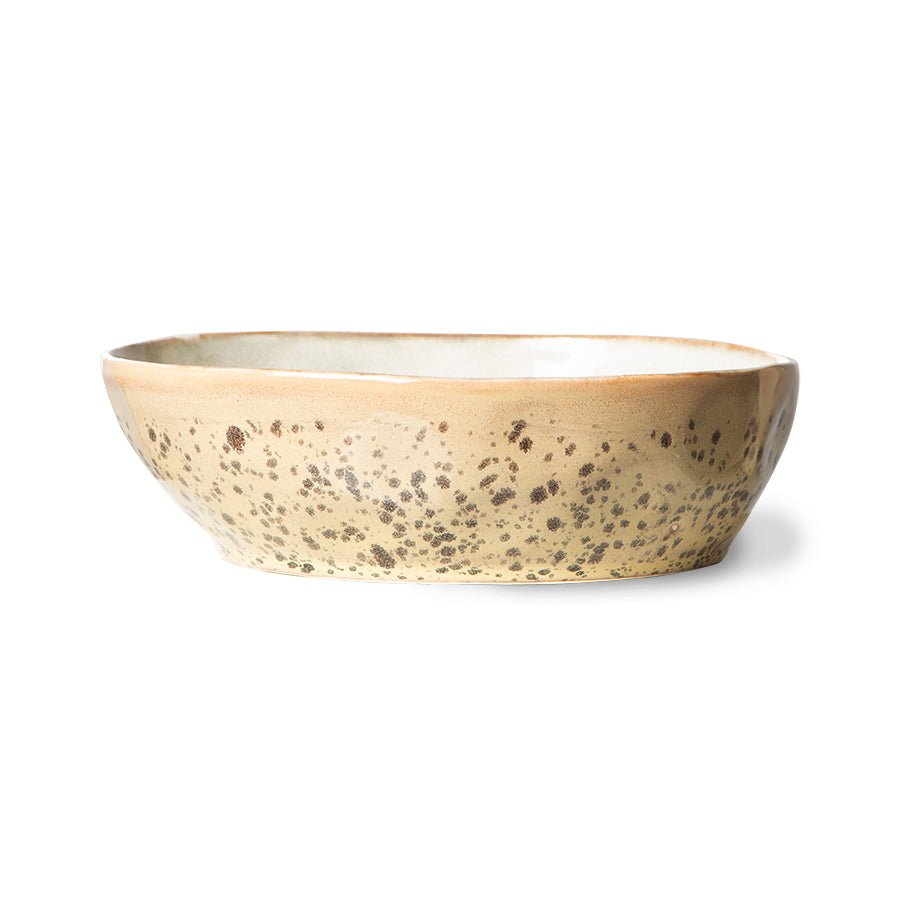 70s ceramics: Pasta bowls, tiger - HKliving