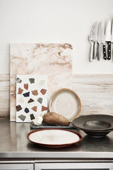Teller Earth Keramik 70ern-HKliving-My Dutch Living Room GmbH