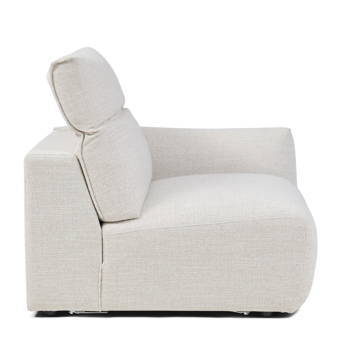 Sofa Isola rich tweed antique white von Rivièra Maison