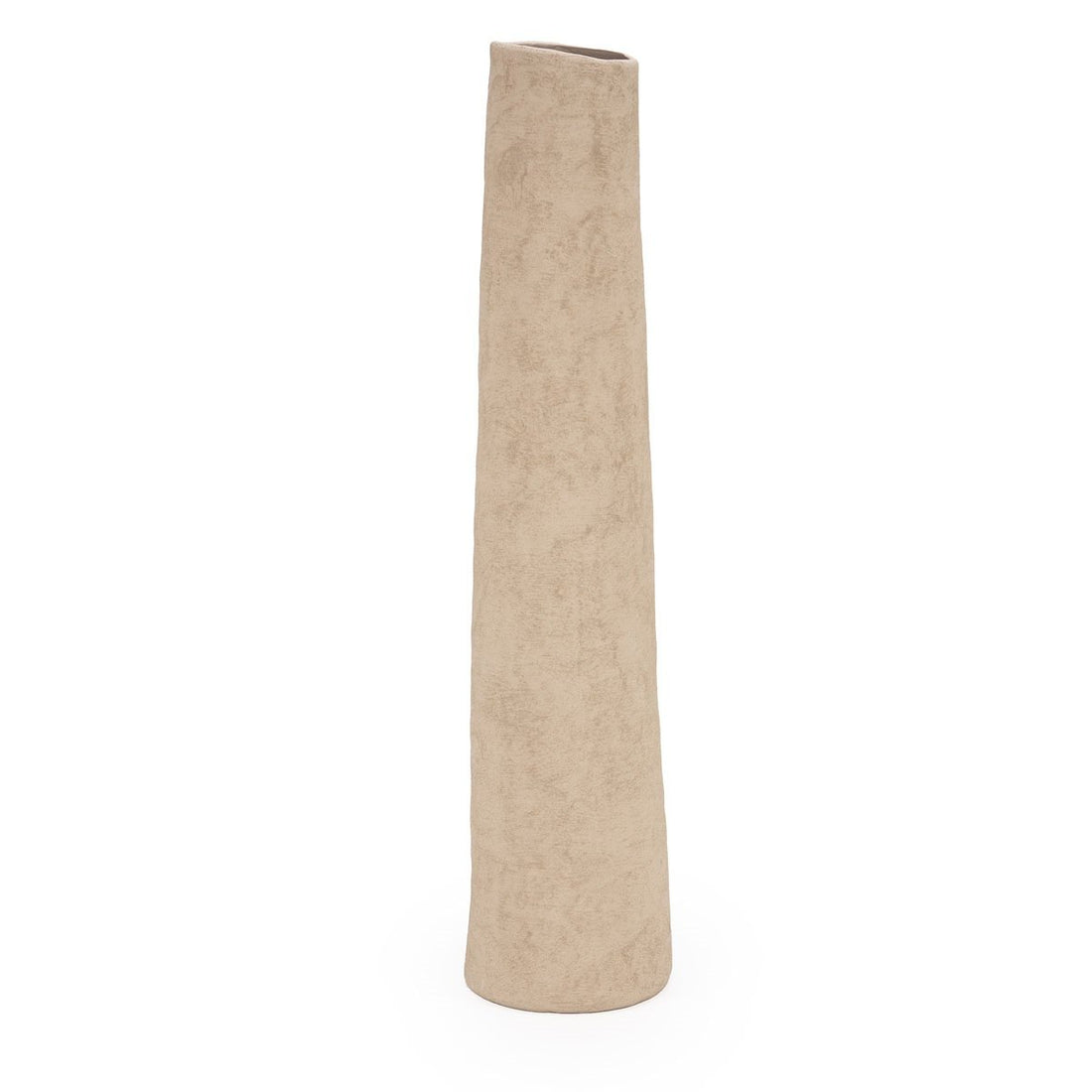 Vase Soave light brown, groß