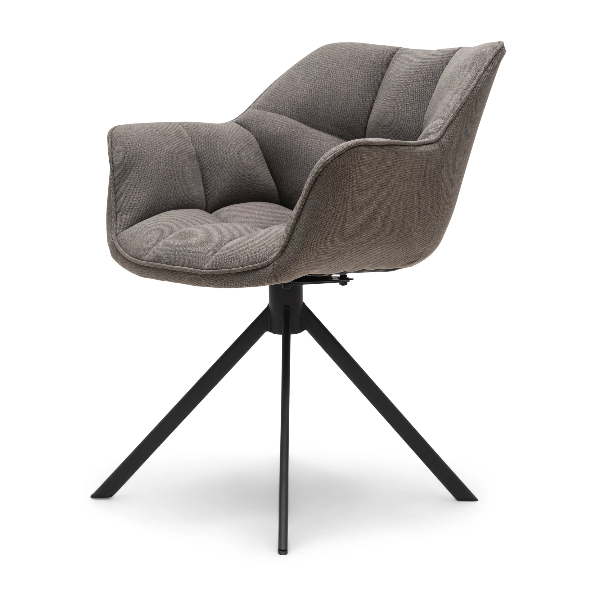 Stuhl Carnaby DAC Turn Leg DarkTaupe von Rivièra Maison