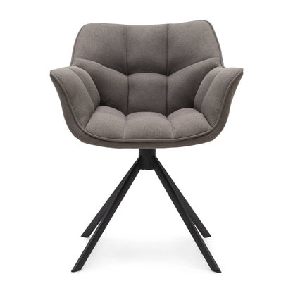 Stuhl Carnaby DAC Turn Leg DarkTaupe von Rivièra Maison