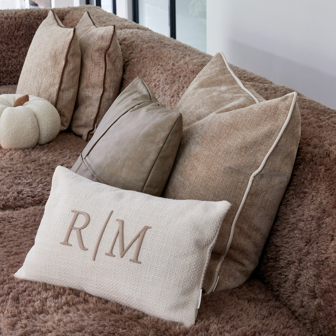 Kissen Aveiro Monogram RM 60x60cm