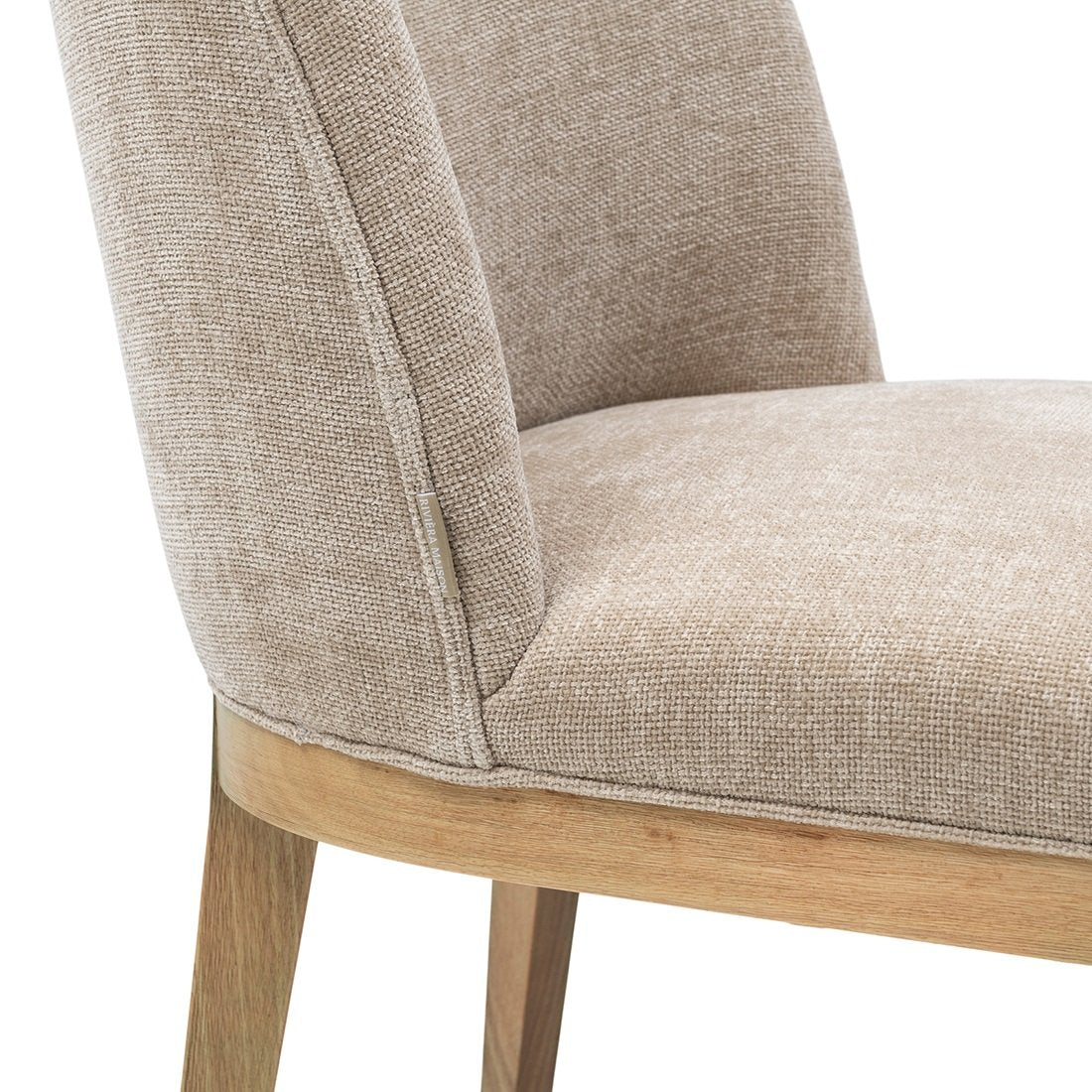 Riviera Maison Esszimmerstuhl Whistler – ohne Armlehnen Natural Linen