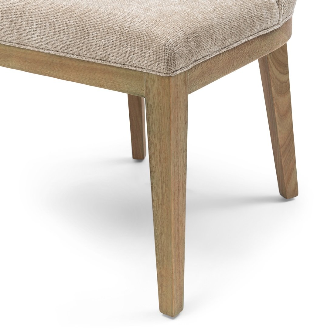Riviera Maison Esszimmerstuhl Whistler – ohne Armlehnen Natural Linen