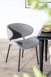 Stuhl Tess Grau Spark - Eleonora