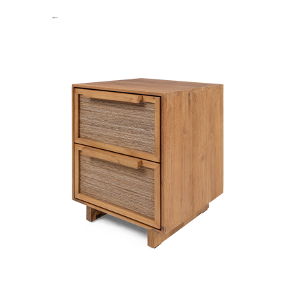 Nachttisch Hopper, 2 Schubladen