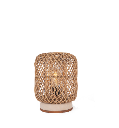 Palma Rattan Tischlampe