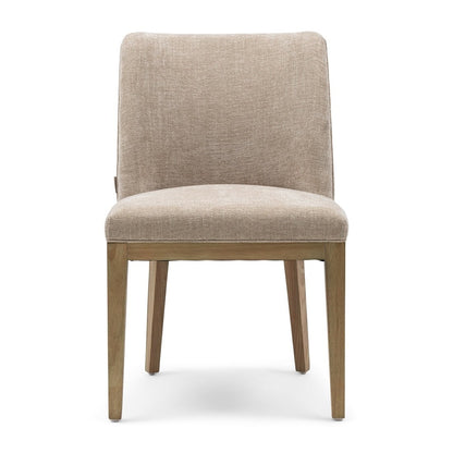 Riviera Maison Esszimmerstuhl Whistler – ohne Armlehnen Natural Linen
