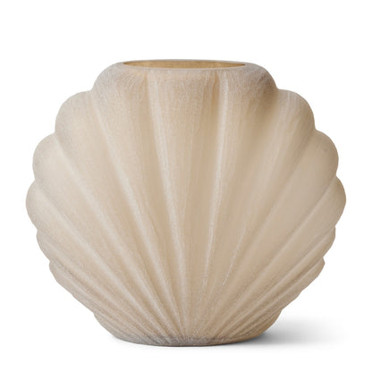 Vase Frosted Shell Größe M