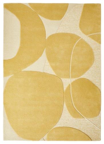 Teppich Bolsena 100%Wolle Ocker